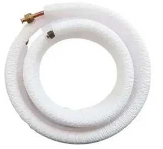 Kit Instalaçao Tubulacao Ar Condicionado 1/4 e 1/2 (3 Mts)