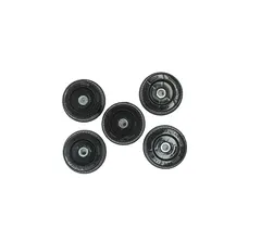 Botão hélice c/porca ventilador V-31/V-41 Mondial preto (kit C/5 unidades)