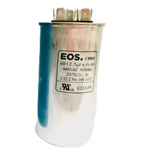 Capacitor fase 60+2,5 mfd 440V