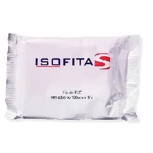 Fita PVC branca p/isolamento 100MMX10MT