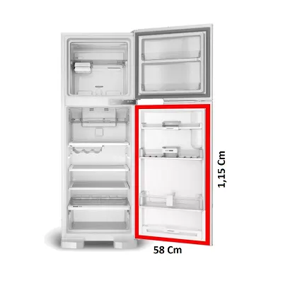 Borracha/ Gaxeta Electrolux Df36a/df36x/df42 Inferior