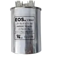 Capacitor Fase 20+4UFX440V