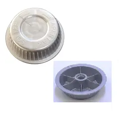 Botão hélice sem porca ventilador VT30/40 prata Mondial