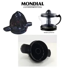 Castanha cone espremedor E-02 preto maior Mondial original