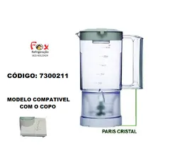 Copo Liquidificador Walita Paris Clean Cristal