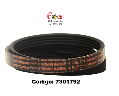 Correia Electrolux LT12F/LTE12 original 4PJE 714 maior