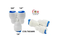 Engate rápido divisor fluxo 1/4X/1/4-PURIFICADOR