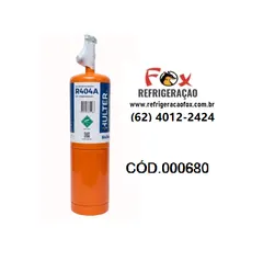 Gas R-404A HP-62 lata 0.600Gr c/válvula