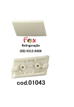 Capa Botão Branco lavadora Mondial