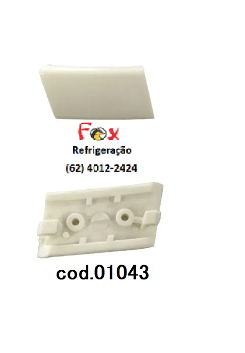 Capa Botão Branco lavadora Mondial