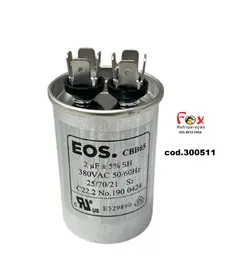 Capacitor fase 2UFX380V
