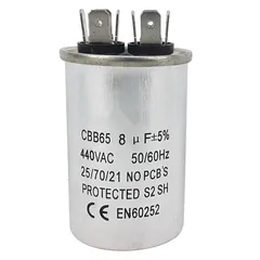 Capacitor fase 8UFX440 vac