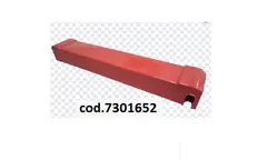 Testeira Metalfrio slin moderno 52X8 vermelho