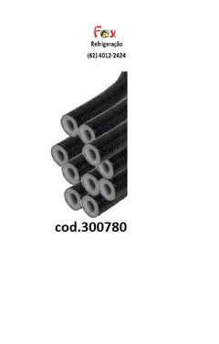 Tubo isolante 1/2 – 12X10MM blindado preto 2MT