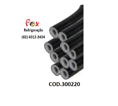 Tubo Isolante 5/8 – 15x10MM Blindado Preto