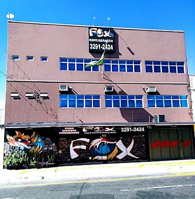 Fachada da loja Fox Refrigeração na Av. Perimetral, em Goiânia