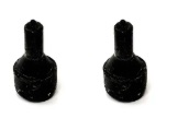 Amortecedor da tampa móvel preto — Kit com 2 unidades