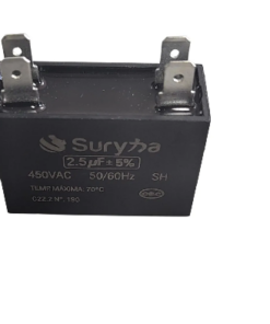 Capacitor 2.5MF 450V Quadrado