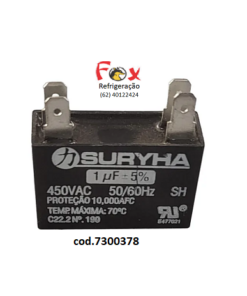 CAPACITOR 1.MF 450V QUADRADO