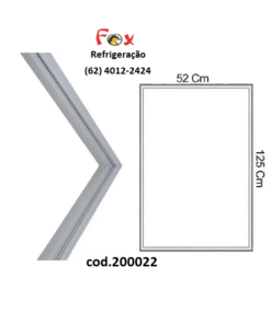 Borracha /Gaxeta Electrolux R250(52×1.25)
