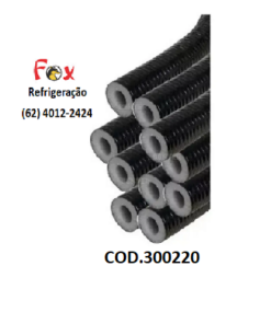 Tubo Isolante 5/8 – 15x10MM Blindado Preto