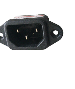 CONECTOR PRETO CABO PLUG 10A 250V PANELA ELETRICA - Original