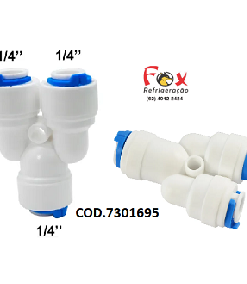 ENGATE RAPIDO DIVISOR FLUXO 1/4X/1/4-PURIFICADOR