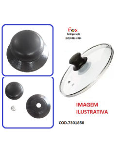 PUXADOR ALÇA TAMPA VIDRO PANELA /GRILL UNIVERSAL