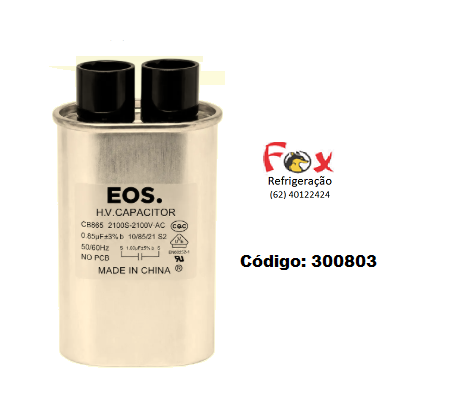 CAPACITOR MICRO-ONDAS OVAL 0,85UFX2100V