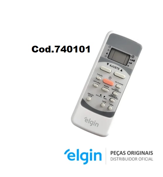 Controle Ar Condicionado Split 9 A 12.000btu Elgin Original
